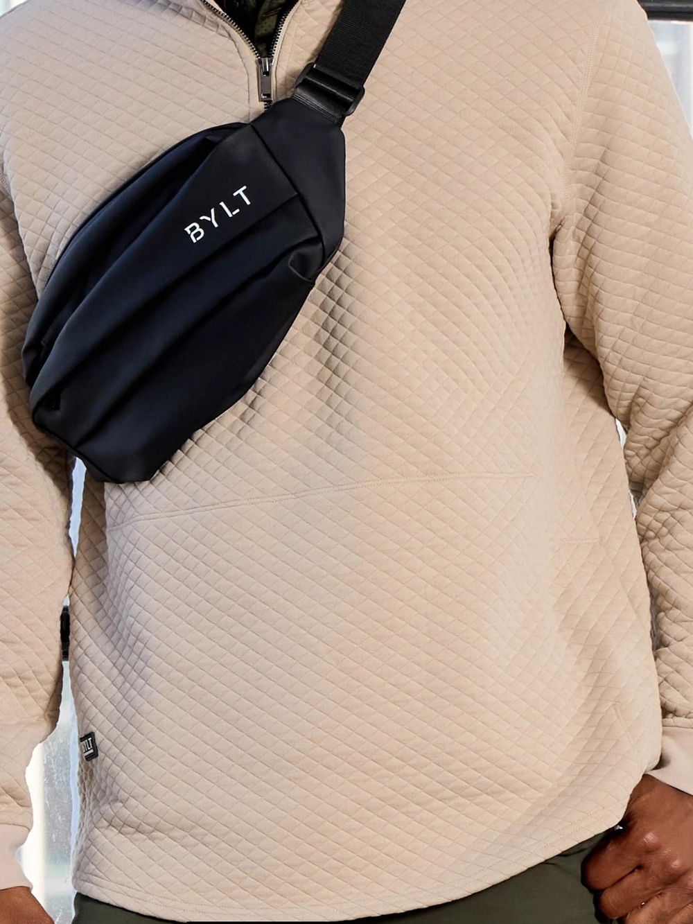 BYLT Basics Black Sling Belt Bag